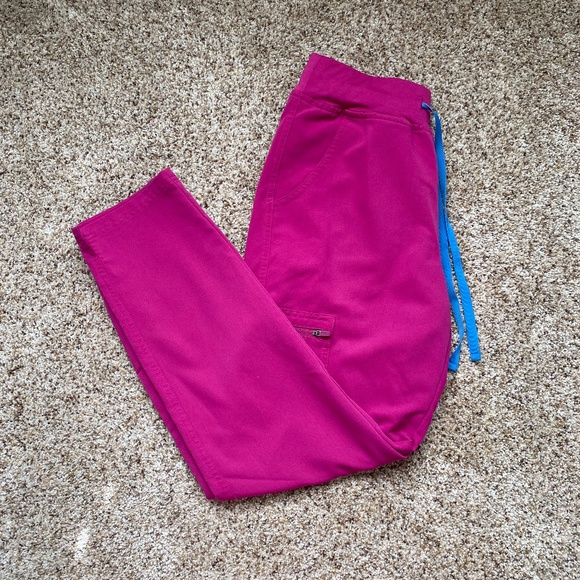 Figs raspberry sorbet yola skinny scrub pants ™ - Picture 2 of 7